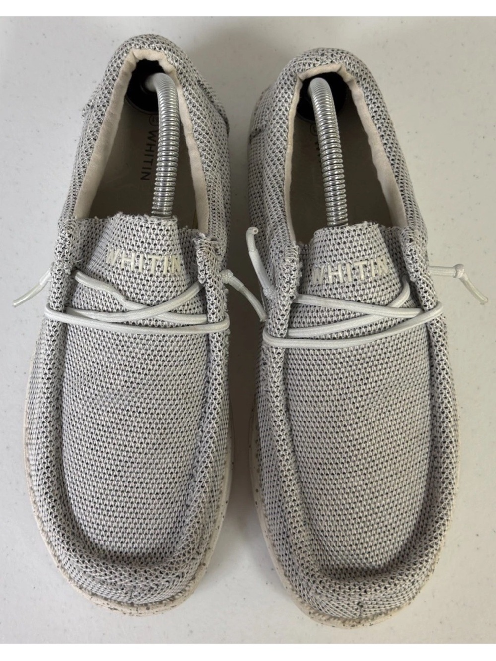 WHITIN Men's Do-It-All Slip On Loafers Gray Lightweight Size 41/US 8